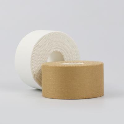 China Aranea Breathable Custom Printed Adhesive Rayon Athletic White Sports Tying Tape 5cm for sale