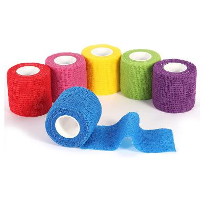 China 2 Inches Dog Cat Pets Bandages Horse Bandage Wrap Color Bandage Self-adhes Medical Healthcare 4.5m Breathable for sale