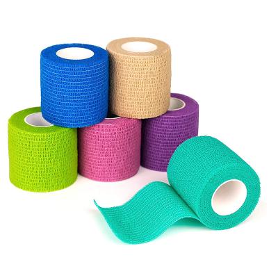 China Breathable Wholesale Medical Non-woven Fabric Adhesive Tape Sports Medical Bandage Palm Ankle Finger Knee Support Pad for sale