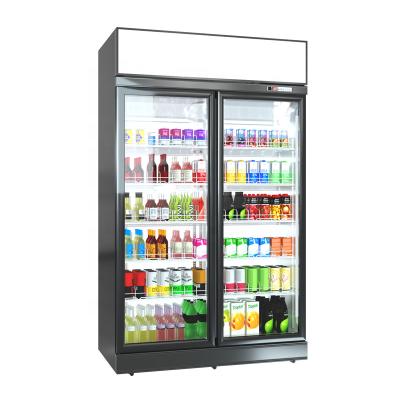 China Single-Temperature Deli Upright Display Chiller Refrigerator For Milk for sale