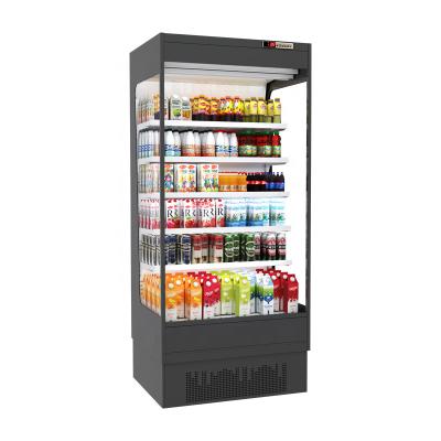 China Single-temperature Deli Multideck Fridge Auto Defrosting Open Upright Display for sale