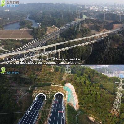 China ROAD Shen Zhen adopted the intelligent lighting solution for the newly created tunnel groups and the whole road in the outer ring road. for sale