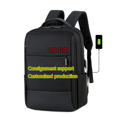 China With USB Men's Fashion Large Travel Backpack High School Student Casual Backpack 2022 Large New Computer Bag for sale