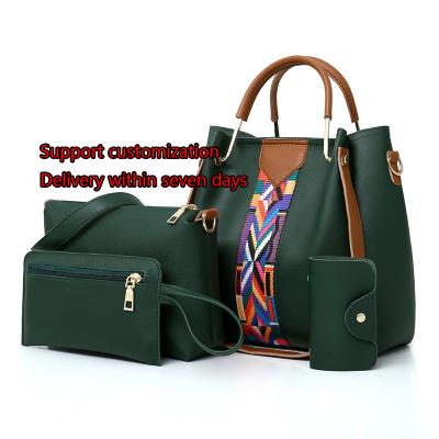 China Cheap Fashion Set Waterproof Cheap Bag One Woman Women Handbags Main Ladies Shoulder Sling Bags For Women Handbags for sale