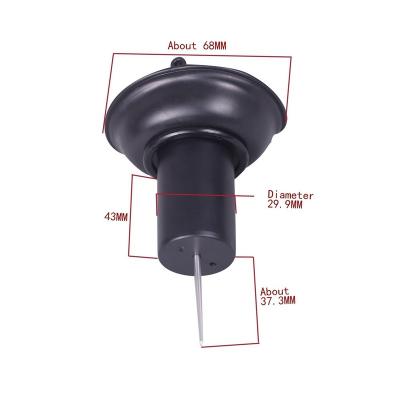 China Carburetor Vacuum Diaphragm Rubber Plunger Assembly For S.M. 1985 CBX250 Motorcycle VE07 for sale