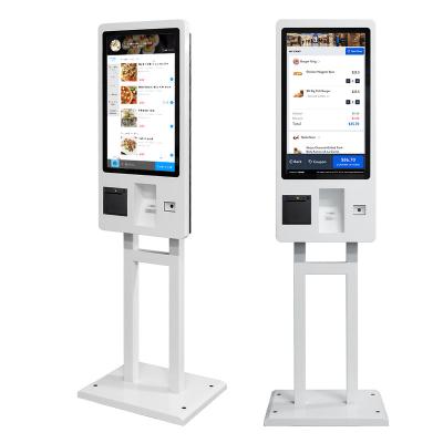 China SDK 24 27 32 inch Android Self Touch POS Kiosk for sale