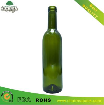 China Emerald Green wine bottle for sale