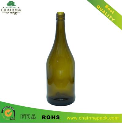 China Amber wine bottle for sale