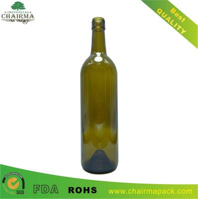 China 750ml Amber wine bottle for sale