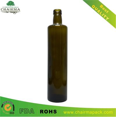 China 750ml Olive Glass bottle for sale