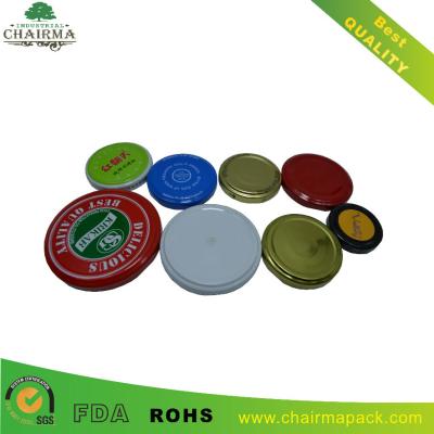 China Metal cap strech lid for sale