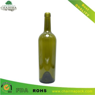 China 750ml Anti-green Glass Bottle for Wine for sale