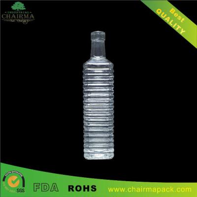 China Wholesale 550ml Square Glass Bottles for Olive Oil for sale