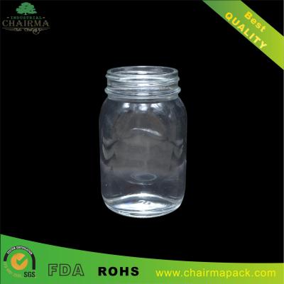 China 500ml glass storage jar for sale