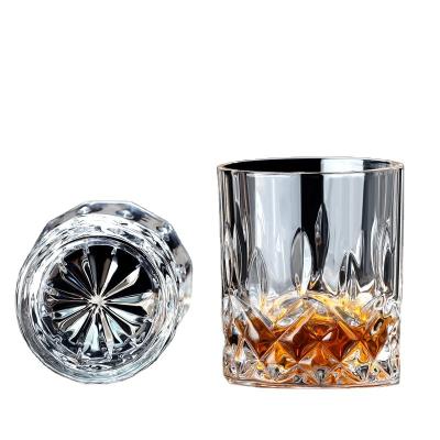 China Daily Life Home Whiskey Glass Tumbler 10 Ounce Wine Glass Shot Water Tumbler for sale