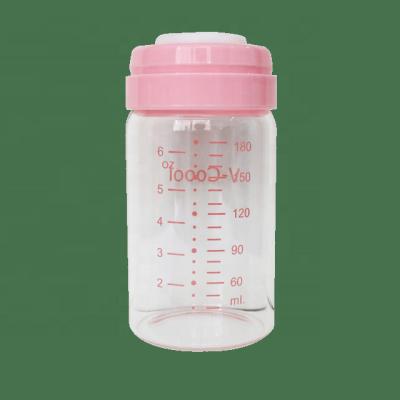 China BPA Free 120ml/180ml/240ml OEM/ODM Borosilicate Feeding Bottles Glass Baby Milk Storage Bottles for sale