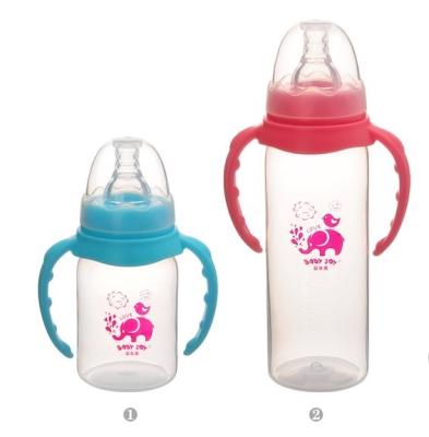 China Baby Bottles 250ml 150ml BPA Free Standard Baby pp BPA Free Neck Plastic Baby Milk Bottle for sale