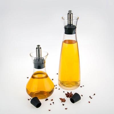 China High Viable Oil Bottle 550ml 350ml 17oz Olive Oil Transparent Glass Bottle for sale