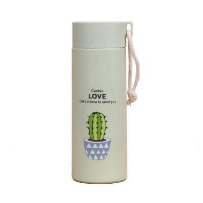 China Fashion Viable Glass Water Bottle Design Cheap Gift Promotion Water Bottle for sale