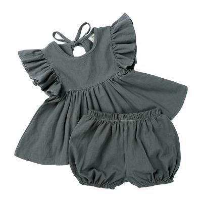 China Wholesale Casual Kids Clothes Clothing For Girl Summer Boutique Outfit for sale