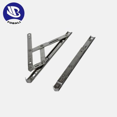 China Corrosion Resistance Low Price Hinged Swing Window Friction Stay Arms Stainless Steel 304 Two Bars Casement Friction Stay Hinge for sale