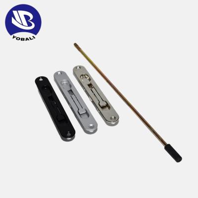 China Corrosion Resistance China Manufacturer Door Tower Bolt Zinc Alloy Sliding Door Latch Lever Action Flush Slide Lock Bolt for sale