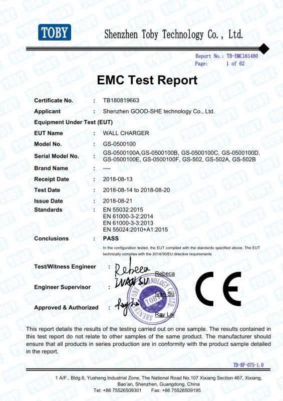 CE - Shenzhen Puluoshi Technology Co., Ltd.