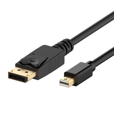 China COMPUTER Mini DP to DP Cable 6 Feet Gold Plated Mini DisplayPort to DisplayPort Cable 4K Resolution Ready for sale