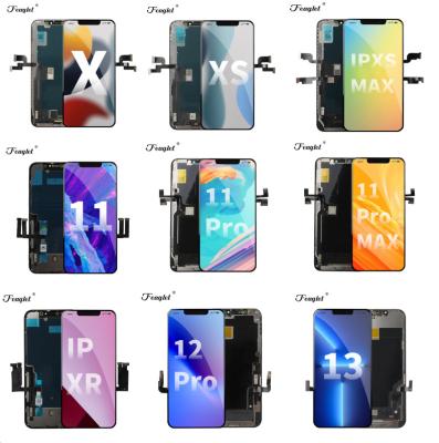 China For iPhone XS Max Replacement Mobile Phone Display Panel Touch Screen Cell Phone LCD Screens For Apple Iphone 6 7 8 X XR 12 13 pro max for sale