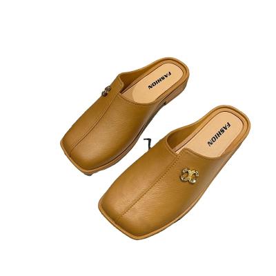 China Popular Cheap Deodorization Shoes Women Flats Sandals Slip On Flat Sandals For Ladies Women Flat Shoes for sale