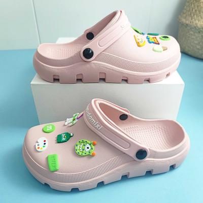 China Unisex Multi Color PVC Women Slipper Flat Slip Cushioning Slip On Shoes For Lady Slippers Beach Slides Slippers For Women for sale