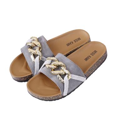 China Hot Selling High Quality Summer Deodorization Slippers Feminine Women's Outdoor Slippers To Plug Slippers For Women for sale