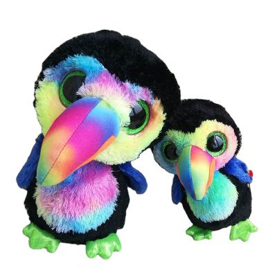 China Best-selling toucan toucan toucan toy custom wholesale custom decoration holiday color plush toy best-selling toys for sale