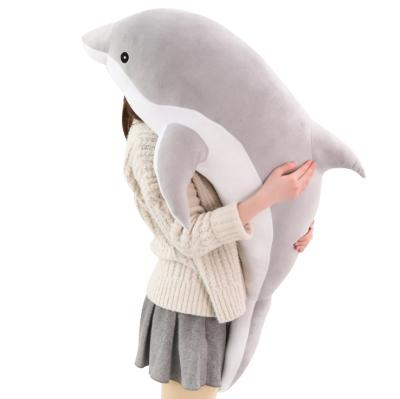 China Home/Travel/Present/Super Cute Dolphin Decorated/Valentines Dolphin Plush Toy Doll Sleeping Long Soft Pillow Comfortable and Kawaii for sale