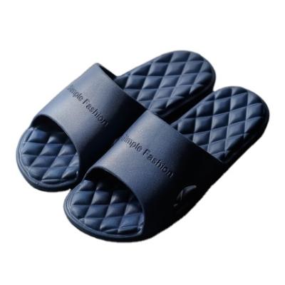 China CUSHIONING OEM high quality custom brand thick bottom indoor home slips home bathroom soft tide use cool slippers customized for sale