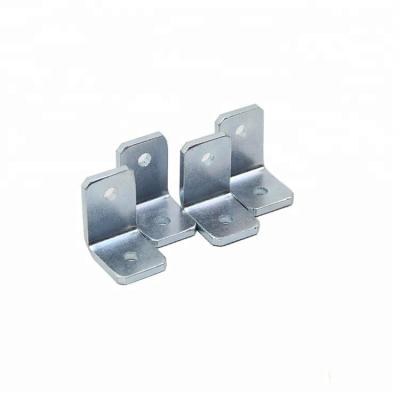 China Funiture Parts High Quality Small L Corner Plug Support Sheet Bracket For Wood Structure for sale