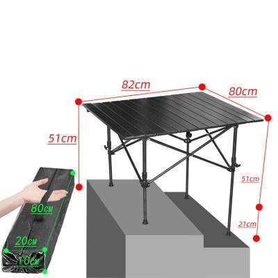 China APT008 2022New Modern Portable Camping BBQ Garden Aluminum Folding Picnic Outdoor Lift Tables Customizable for sale