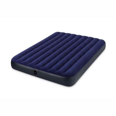 China INTEX foldable 64765 Inflatable Mattress 76CM 2.26 kg portable lightweight air mattress with hand pump inflatable mattress for camping for sale