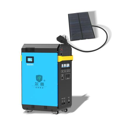 China Type C Home Solar Power Bank Outdoor Supply 600w Lithium Battery Used For Power Outages Portable Power Supply for sale