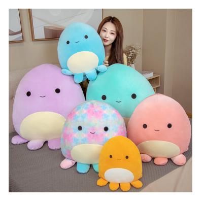 China Plush 7 Colors Octopus Squishmallow Plush Toys 12 Inch Plush Soft Pillow Toy for sale