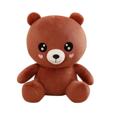 China Small Size Promotion Teddy Bear Stuffed Birthday Gift Or Gift For Girlfriend Classic Brown Bear for sale