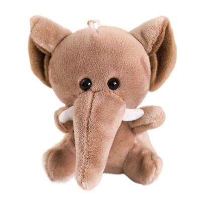 China Monkey Lion Leopard Stuff Dolls Kids Toy Elephant Collection of Mini Plush Toys Jungle Stuffed Animals for sale