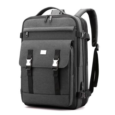 China With USB High Quality Large Capacity Waterproof Expandable Backpack Anti Theft Laptop Backpack Bag With USB for sale