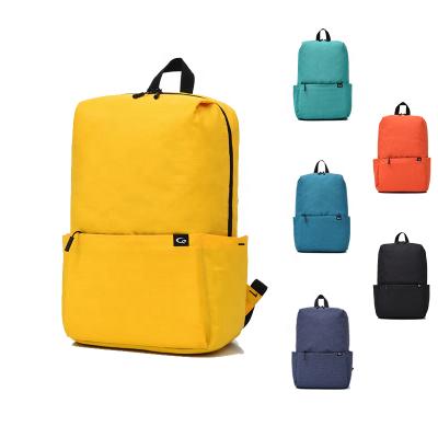 China Custom Logo Factory Price Low MOQ Large Capacity School Student Sports Waterproof Promotional Day Backpack for sale