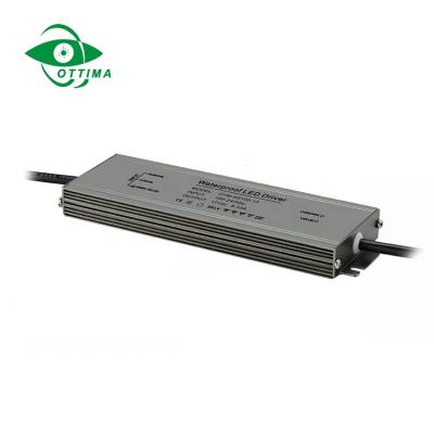 China LED Lighting Ultra Thin AC100-240V To DC12V/24V 100w Power Supply Waterproof Led Driver for sale