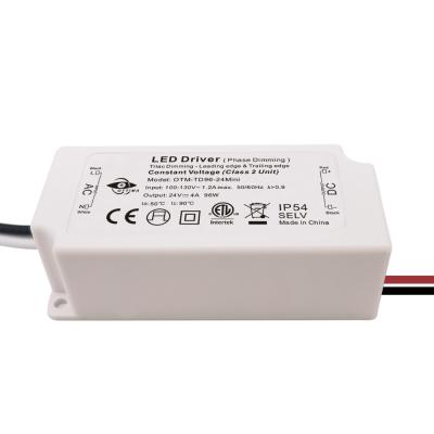 China LED strip/LED tape/LED module Triac/ELV/MLV/Potentiometer/Dimmable led driver 96W for sale