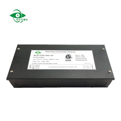 China Phase-cut Dimmable Triac LED Power Supply LED Driver /LED Transformer 80W Junction Box Point 189*90*26mm (L*W*H) for sale