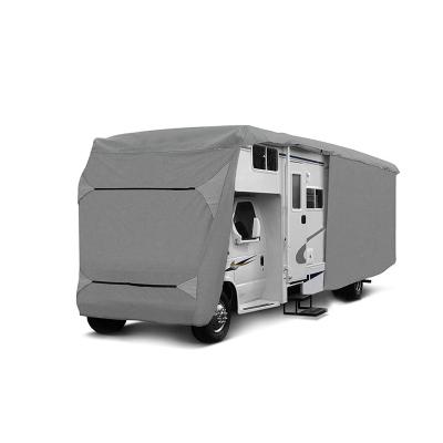 China Breathable Warterproof and Water Resistant Travel Trailer Covers for Class-A RV (33' - 37') for sale