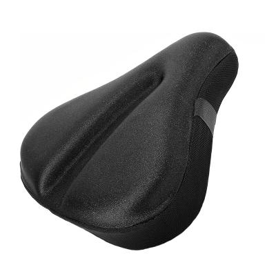 China Activites Outdoor Wide Gel Soft Bicycle Saddle Cover For Outdoor Indoor Cycling Bike for sale