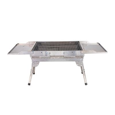 China China Easily Assembled Outdoor Portable BBQ Grills Chicken Stainless Steel Charcoal Table Top Folding BBQ Grills for sale